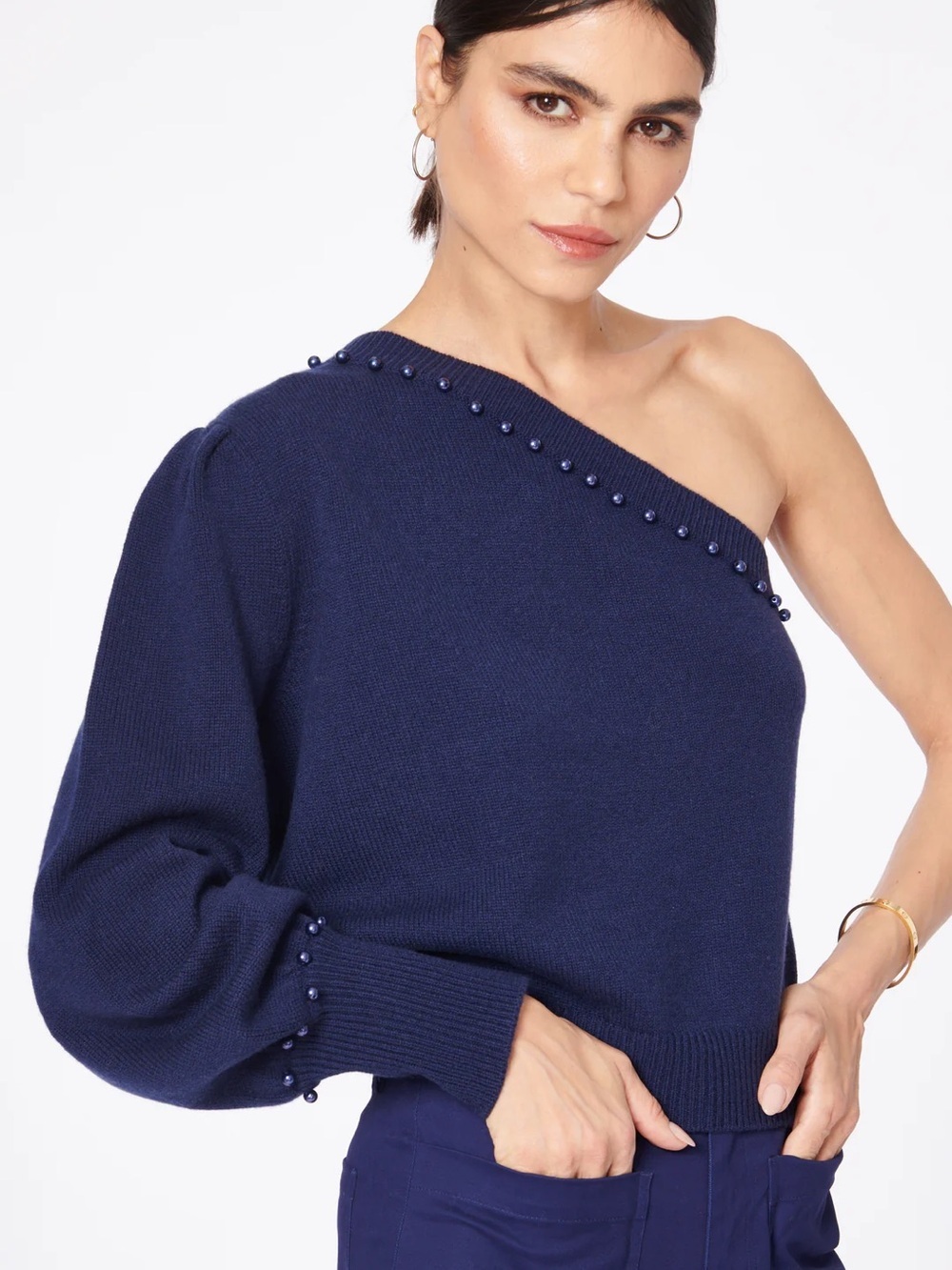 Cami NYC Virginia Sweater In Navy